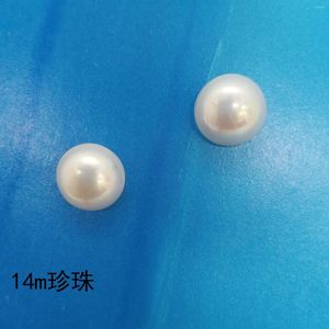 Stud Earrings Silver Jewelry Accessories Bowl Needle With 14mm Shell Pearl For Women