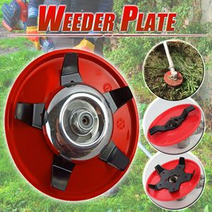 Dual-use Weeder Plate Lawn Mower Trimmer Head Brushcutter Grass Cutting Machine Garden Tools