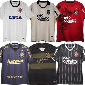 Retro 09 10 11 12 12 Korint Futbol Formaları Willian Roger Guedes Camisetas de Futbol Gil Gabriel Balbuena Cassio Futbol Gömlek