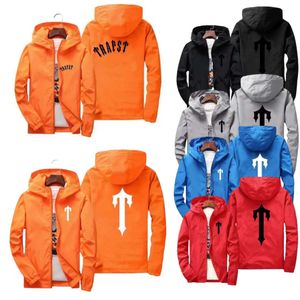 Erkek Ceketler Tasarımcı Rüzgar Geçirmez Mektuplar Ceket Kadın Hoodie Bahar Sonbahar Trend Uzun Kollu Hoody Top Gevşek Yüksek Sokak Ceketleri