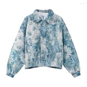 Men's Jackets Men's Jacket Autumn Tide Shoulder Pad Coat 2023 Zipper Turn-down Collar Long Sleeve Casual Male Tops Korean Fashion