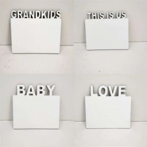 DIY Sublimation Blanks Pictures Boards Woodiness Phamps This Is Us Letter Decor