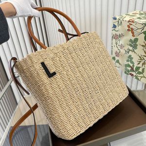 Fashion Summer Straw Bag Women Shopping Totes Large Capacity Handbags Travel High-Quality Crossbody Bags Classic Top Designer Handbag Wholesale