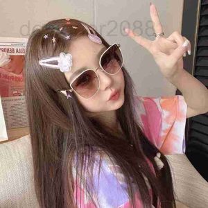 Okulary przeciwsłoneczne Projektant Nowa popularność online japońskie koreańskie okulary przeciwsłoneczne Kobiet Wszechstronny literatura młodzieżowa college c66k