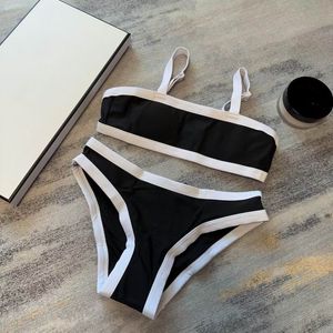 Bikini Fashion Sexy Women's Swimwear Hot Selling Swimsuit Free Shipping Women Letter Print Short Set Thongs Bra Beach Party Push Up Bandage Best quality