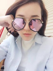 designer sunglasses for women Star Internet celebrity with the same vintage sunglasses girl trend 2023 sex square big face personality driving men and women glasses