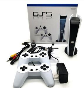 GS5 TV Console 8 -bitowe pudełko na grę z 200 klasycznym juegos av wyjście p5 retro wideo mini NES FC Games Station 5 USB podwójne sterowniki przewodowe