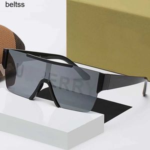 Designer Sunglasses Burbery Brand Eyewear Metal Gold Frame Sun Glasses Men Women Mirror Sunglasses Polaroid Glass Lens With 748