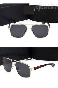 Designer sunglasses for women luxury glasses metal frame with letter red part gafas de sol common multi style mens designer sunglasses casual traveling PJ061 B23