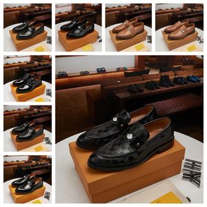 Orijinal Deri Adam Sıradan Ayakkabı Lüks Markaları 2021 Erkek Tasarımcı Loafers Moccasins Nefes Boyabilir Ayakkabı Artı Boyut 38-46