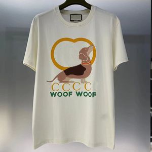 デザイナーメンズTシャツ漫画ブランド衣類名クラシックTシャツルーズトップメンズカジュアルTシャツラグジュアリー衣料品