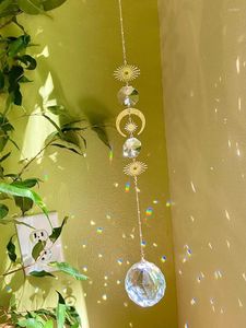 Garden Decorations Handmade Celestial Sun Catcher - Crystal Light Boho Suncatcher