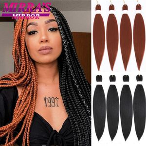 Hair Bulks Braiding Hair Pre Stretched 148 Bulk Synthet Hair for Braids Extensions Water Setting Jumbo Braid Hair DIY Crochet Braids 230504