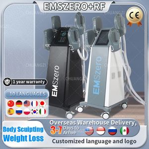 2023 EMS New DLS-EMSLIM NEO 14 Tesla Power 5000W Hi-Emt Body Muscle Sculpting Machine 4 Neo Pelvic Stimulation Pad Opzionale EMSzero Certificazione CE