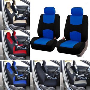 Car Seat Covers 4Pcs/set Breathable Fabric Protector Universal Interior Accessories Fit Most Cars Wholesale Dropship