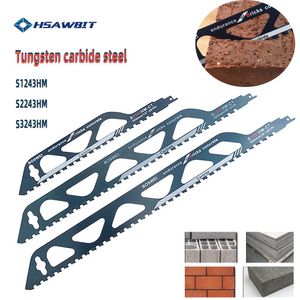 Zaagbladen -återgående sågblad för att klippa betongröd tegelsten murverk Saber Carbide Saw Blade S3243HM/S2243HM/S1243HM