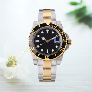 Mens Watch Aaa Designer Watches 40MM Black Dial Automatic Mechanical Fashion Classic Style Stainless Steel Waterproof Luminous Sapphire