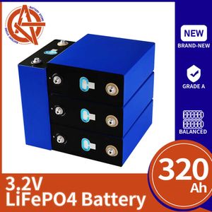 Venda quente 320AH LIFEPO4 Bateria 310AH Recarregável fosfato de lítio Fosfato Bateria DIY 12V 24V Célula solar 48V para carrinho de golfe EV