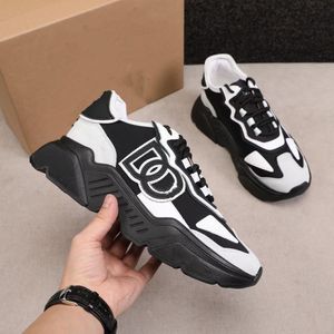 Luxury brand casual shoes 1984 vintage luxury leather trainer thick sole with color comfortable men's and women's sneakers B22 match fashion color casual sneakers