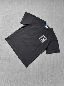 Erkekler Tişörtler Tasarımcı Moda Giyim Tees Tshirts High Street Trend Marka Rhude Seal Baskı Çok Yolcu Gevşek Vintage Kısa Kollu T-Shirt Üstler Pamuk Sokak Giyim