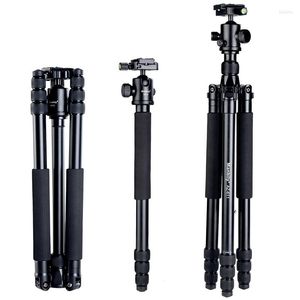 Tripodlar Manbily AZ-611 Dijital SLR Pogerya Kararlı Braket Kamera Tripod Monopod Alüminyum Alaşım