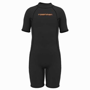 WetS Surysuits 616t Krótki neoprenowy mecz chłopiec surfowanie garnitur Nurkowanie Keep ciepły dla dzieciaku Swimsuit 25 3 mm Wetsuits Ocuba grube stroje kąpielowe J230505