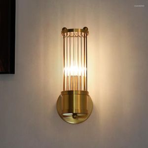 Wall Lamps Modern Led Crystal Lustre Bedroom Lights Decoration Antler Sconce Light Exterior