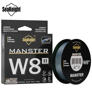 Örgü Hat Seaknight Monsteranster W8II Döküm Örgü Balıkçılık Hattı 15100lb Pürüzsüz Çok Filament PE Çizgisi 150500m 8 Strands 230505