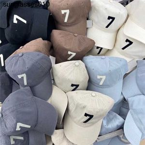 FOG linea principale numero 7 berretto da baseball soft top per uomo e donna, marchio di moda FGessentia amanti del berretto