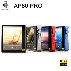 MP3 MP4 Oyuncular Hidizs AP80 Pro Mini Müzik Taşınabilir Bluetooth FM Rado Pedo Metre Dokunmasız Kayıp Çekimler Amp DAC MP3 230505