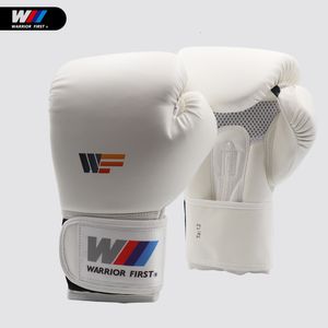 Spor Eldivenleri Fabrikası Toptan Profesyonel Eğitim PU Deri Boks Eldivenleri MMA Eldiven Punch Mitts 8oz 10oz 12oz 14oz 16oz 230504