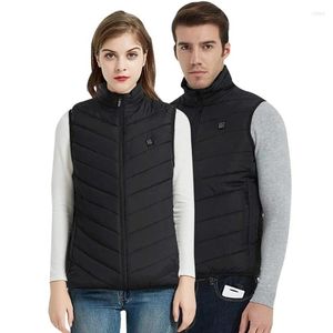 Blankets 9 Heated Vest Men Women Fashion Winter Jacket Coat USB Heating Thermal Warm Clothes Plus Protable S-6XL Blanket