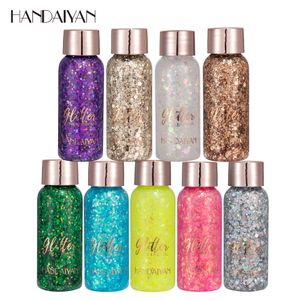 HANDAIYAN DIAMOND SHANY EYE SHADOW COSMETICS SILVER ROSE GULL FÄRG GLITTER PESKINS EYLININER