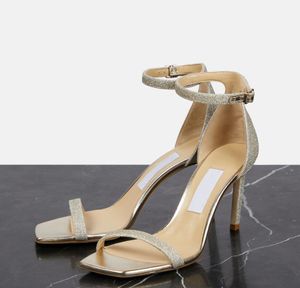 Berömda varumärke Alva Women Platform Sandals Shoes Leather Strappy 2023s/s High Heels aftonklänning Lady Gladiator Sandalias Rabatt Pumpar EU35-43