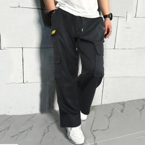 Herrenhose Casual Cargo For Men Plus Size Pockets Leichte Übung Running Workout Sport Streetwear Male Sweatpants