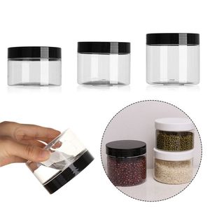 Plastic Kitchen Accessories Wide Mouth Face Cream Cosmetic Jars Empty Bottle Food Container Sample Storage Bottles