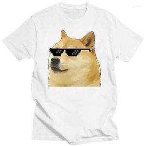 メンズTシャツのデザインDogee Doge Teeシャツ2023男性用の丸いネックグラフィックサイズxxxl 4xl 5xl Streetwear高品質