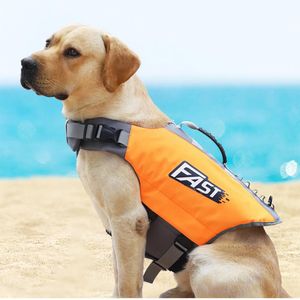 Selar husdjurslivsväst för simning hund simning väst livjacka kläder för hund flytande räddningshandtag husdjur hund livräddande kläder