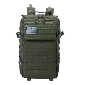 Stuff Sacks Military Tactical Backpack Men 45L Waterproof Large Capacity Bags Assault Pack For Camping Hunting Trekking Rucksacks 230505