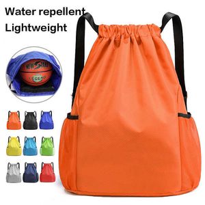 Sporttaschen 2021 Kordelzug Tasche Rucksack Männer Und Frauen Neue Einfache Reiserucksack Große Kapazität Kordelzug Fitness Sporttasche X402A G230506