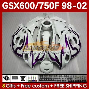 Feia para Suzuki Katana GSXF 600 750 CC 600CC GSXF600 GSXF-750 169NO.120 GSX750F GSX600F 750CC 1998 1999 2000 2001 2002 GSXF750 GSXF-600 98 99 00 01 02