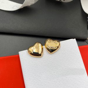 Premium Luksusowe kolczyki do projektanta mody Kolczyki 18k złota platowana miedziana biżuteria
