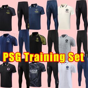 Adultos 22 23 Psgs Mbappe Soccer Tracksuits 2022 2023 di Maria Wijnaldum Sergio Ramos Hakimi Quarto