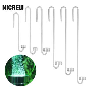 Accessories NICREW Aquarium CO2 Diffuser Stainless Steel Fish Tank Atomizer Bubble Counter Suction Cup Fixed Plant Water Grass CO2 Regulator