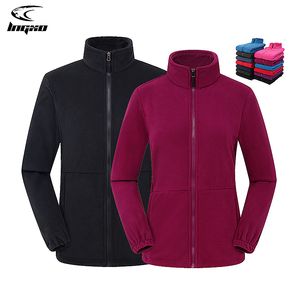 Açık ceket hoodies lngxo polar kumaş sweatshirt softshell avcılık polartec erkek kadın kadın ceket kış 230505