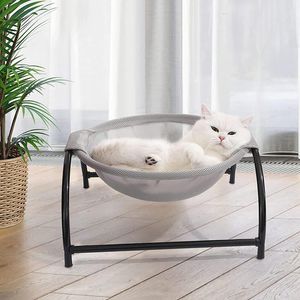 Mattor husdjur hängande sängar som bär kattmontering husdjur katt hängmatta bekväm kattdjur säng hylla avtagbar säte runda sängar för husdjur bo matta