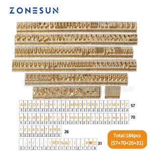 Zonesun Custom Logo Gift Brass Letter Stamp Craving Tool Branding Iron Inledande personlighetsläder