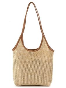 Вечерние сумки 2023, женская сумка в сеточку в лесную сетку, литературная соломенная сумка большой вместимости, полая женская сумка для рук 230506