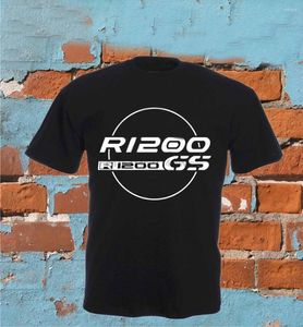 Herren T-Shirts 2023 Fashion Brand Clothing Print T-Shirt Moto Logo 1200 Gs Motorrad Rock Motocross Gestalten Sie Ihr eigenes