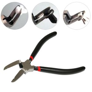 Tang god kvalitet bil tryck pin hållare fästelement trim clip cutter puller tång borttagning pry verktyg 17.5*6mm plast + järnblå svart